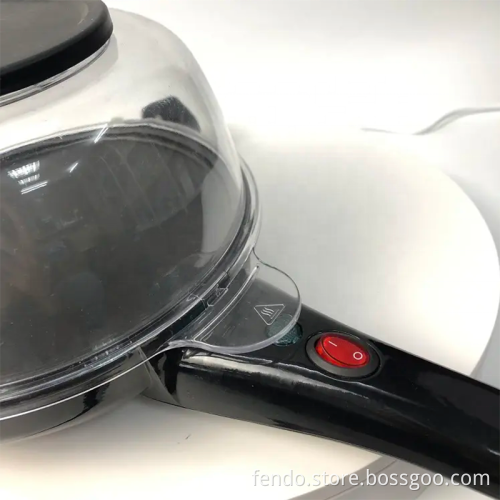 800W Hot Air Popcorn Maker with Lid - 2-in-1 Home Electronic Oilless Popcorn & Crepe Maker